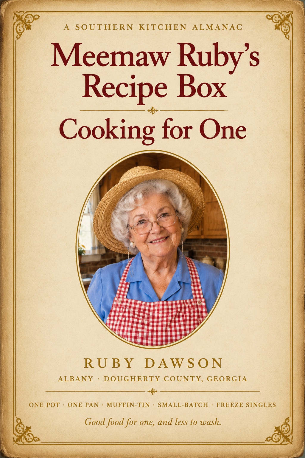 Meemaw Ruby's Recipe Box — Cooking for One cover
